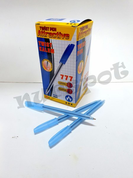 toptan tükenmez kalem çevirmeli 777