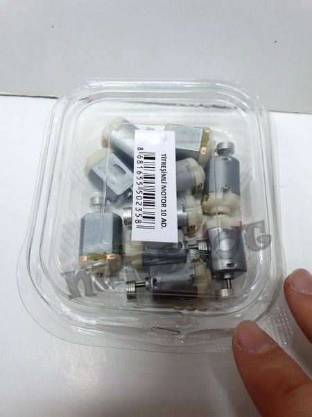 toptan titreşimli motor 10 lu  2358