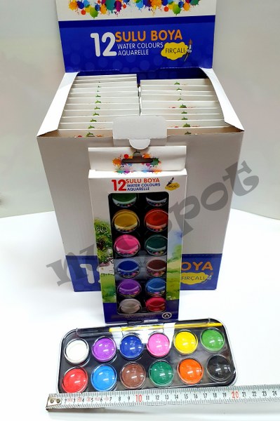 toptan sulu boya kaliteli 12 li   1258