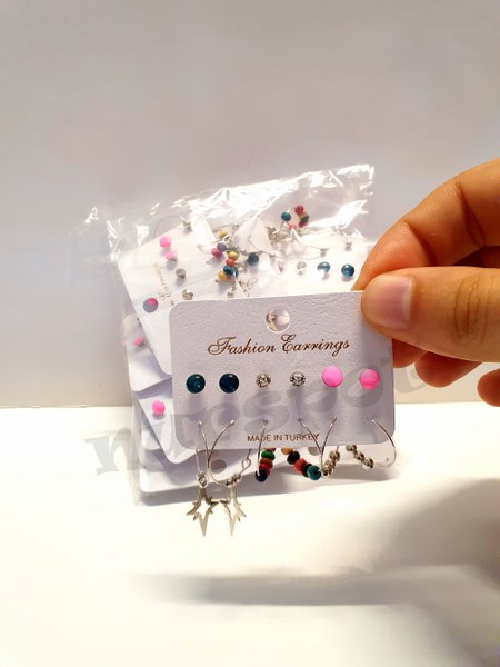 toptan küpe ful takım 6 lı set 