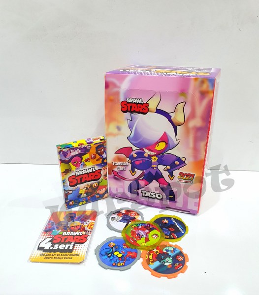 toptan taso braw star kartlı set 