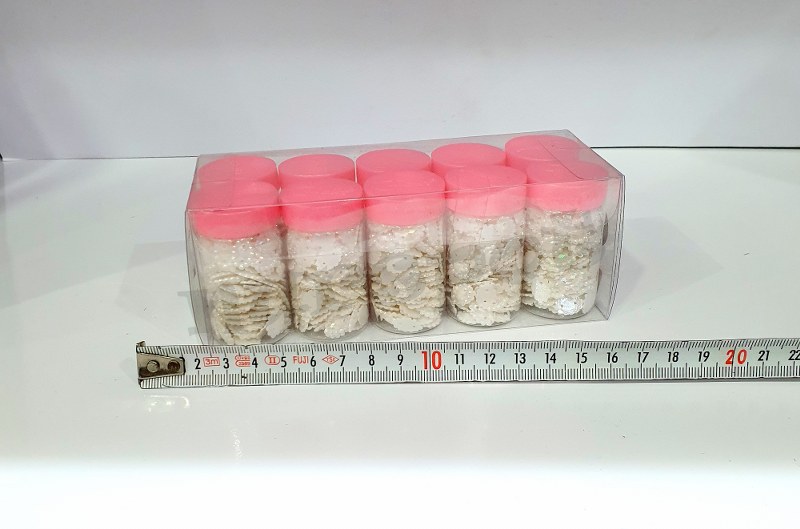 toptan iş eğitmi boncuklar beyaz  12 paket 