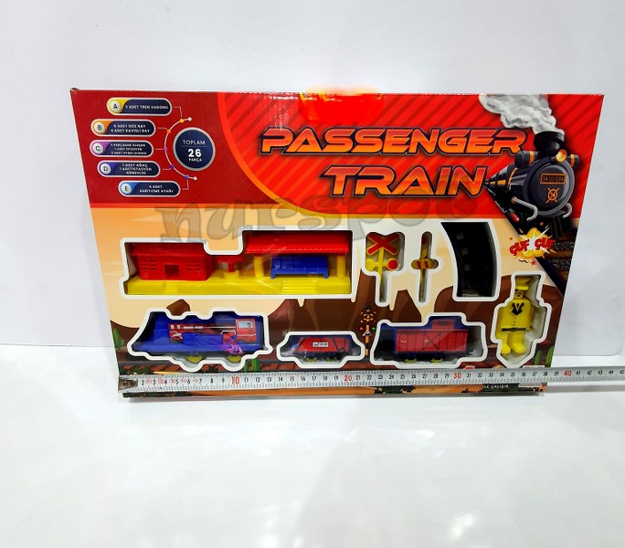 toptan oyuncak tren istasyonlu  6105