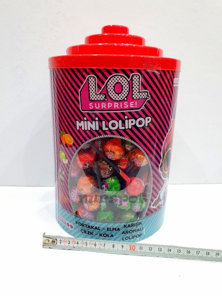toptan lol lolipop şeker 200 lü paket