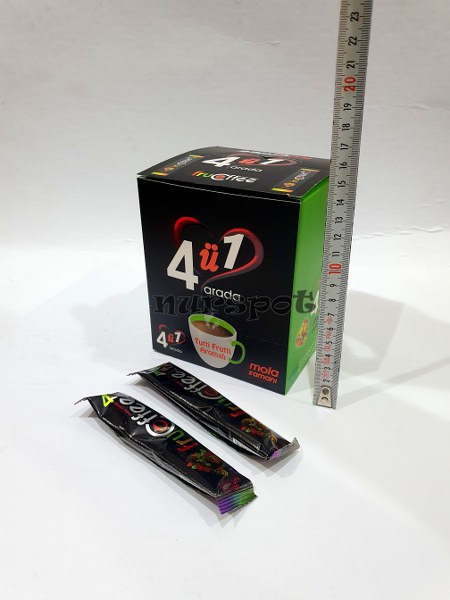 toptan 4 ü 1 arada kahve tutti frutti aromalı 24 lü paket 9251