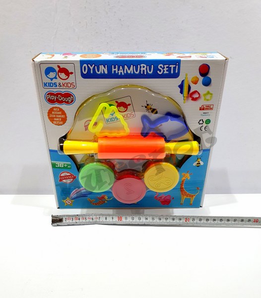 toptan oyun hamuru seti merdaneli kalıplı   500