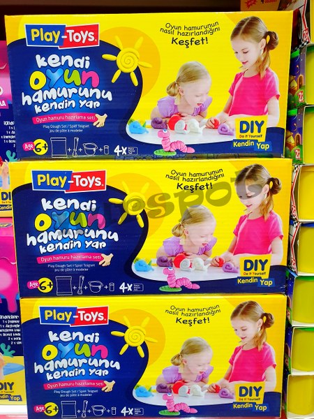 toptan oyun hamuru seti kendi hamuru kendin yap  50201