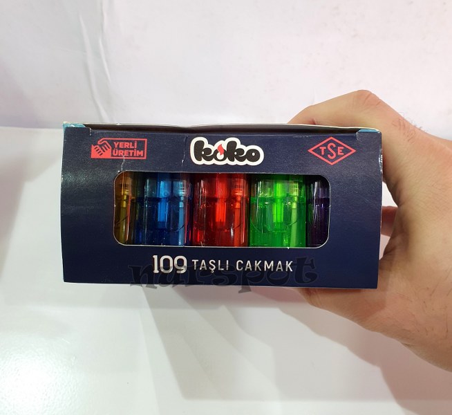 toptan taşlı çakmak 50 li paket   109