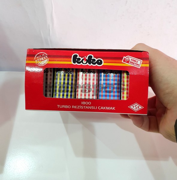 toptan rezistanslı çakmak 50 li paket baskılı   1800
