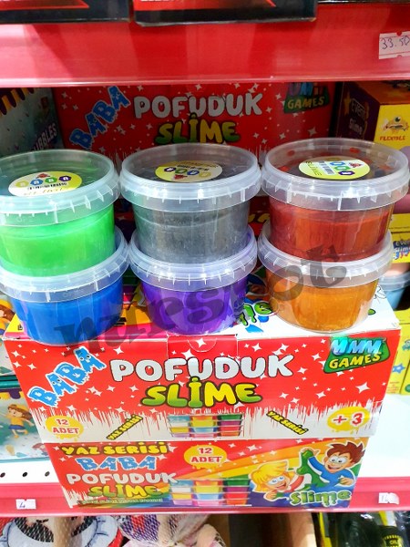 toptan slime kova metalize yeni formül 200 cc    5351