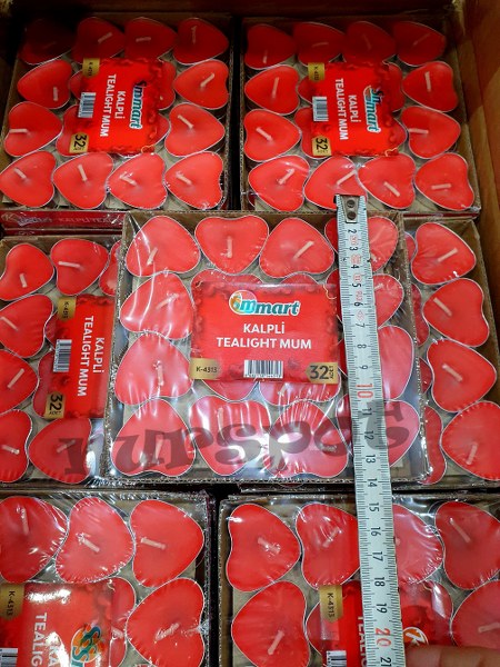toptan kalpli mum 32 li paket  4313