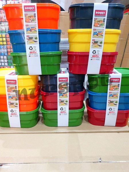 toptan plastik saklama kabı 3 lü set  894