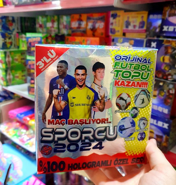 toptan sporcu futbolcu kart hologramlı full