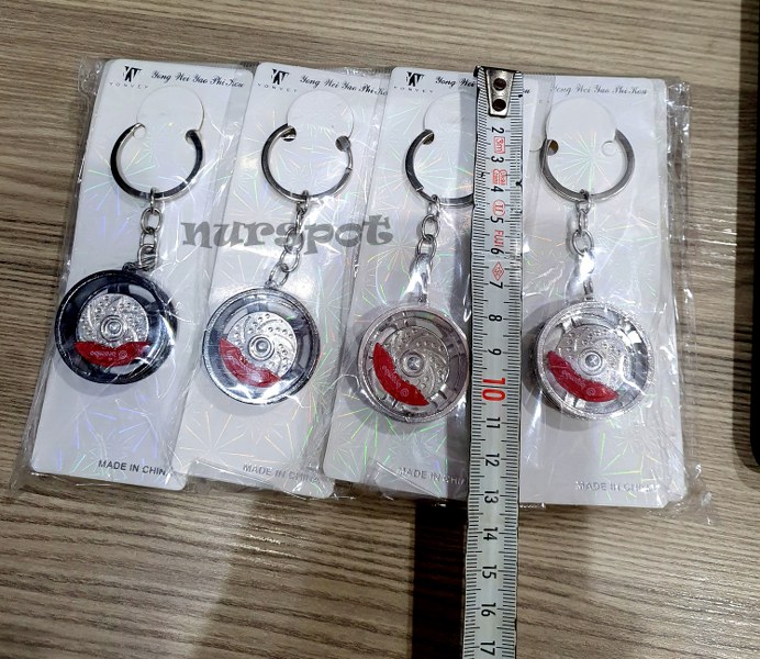 toptan oto aksesuar jant diskleri dönen anahtarlık  343