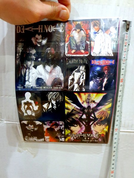 toptan sticker death note