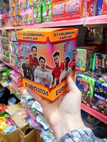 toptan fıtbolcu kartı euro 2024 2 li hologramlı 200 lü   9414