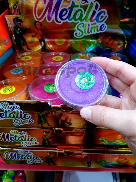 toptan slime metalik karma renk  8502