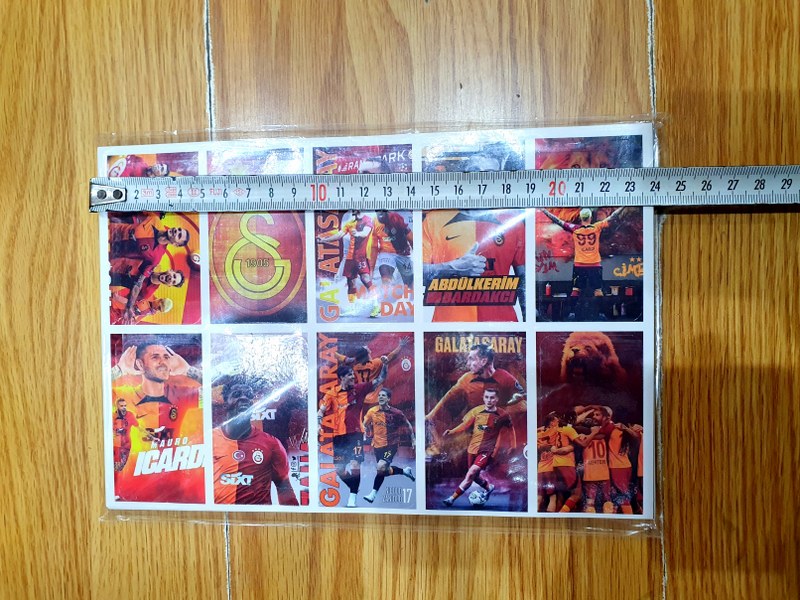 toptan sticker taraftar model