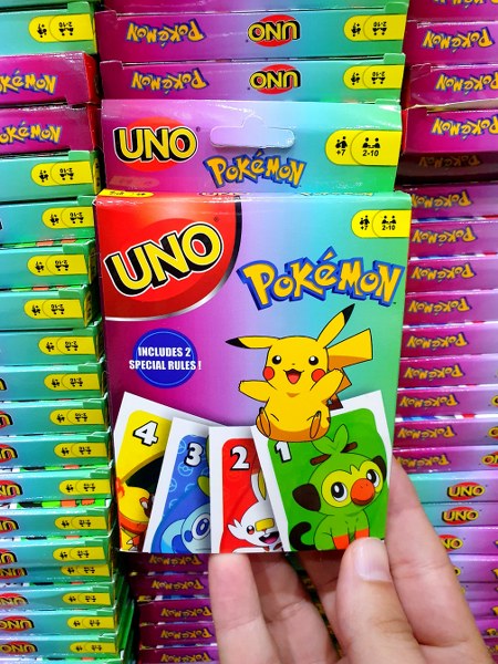 toptan oyun kartı pokemon uno   1907