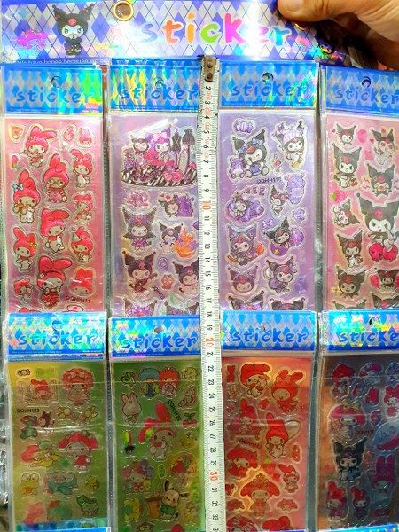toptan kuromi sticker 96 lı stand 