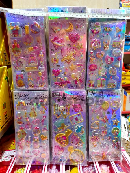 toptan sticker lüks kabartmalı  0002