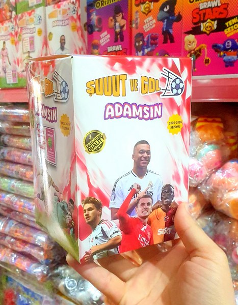 toptan futbolcu kartı şut ve gol 200 lü yeni seri  5147
