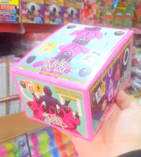 toptan squid game oyun kartı 24 lü   4505