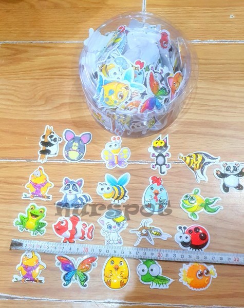 toptan sticker kabartmalı 200 lü