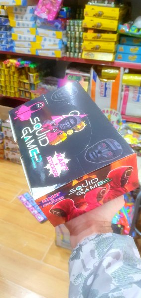 toptan squid game 48 li kutulu kart  4972
