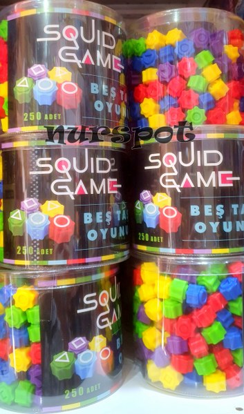 toptan squid game beş taş 250 li