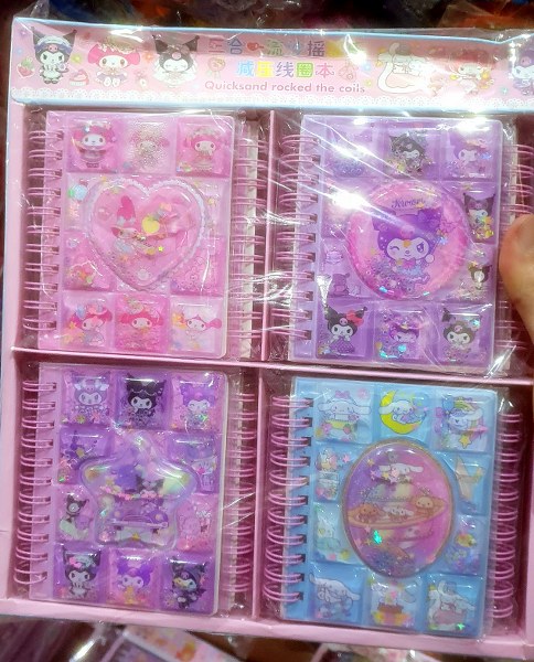 toptan sulu kapaklı defter sticker   1150