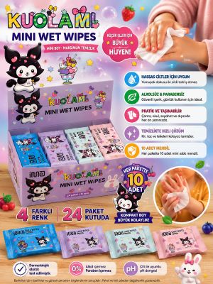 KUOLAMI Mini Islak Mendil – Küçük Boy, Büyük Kolaylık