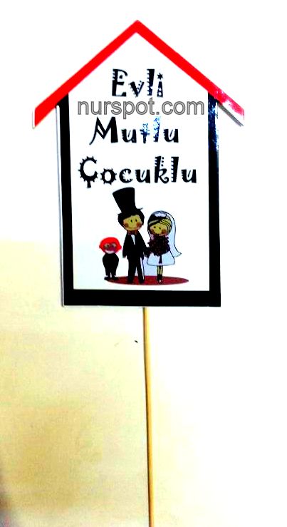toptan konuşan balon evli mutlu cocuklu