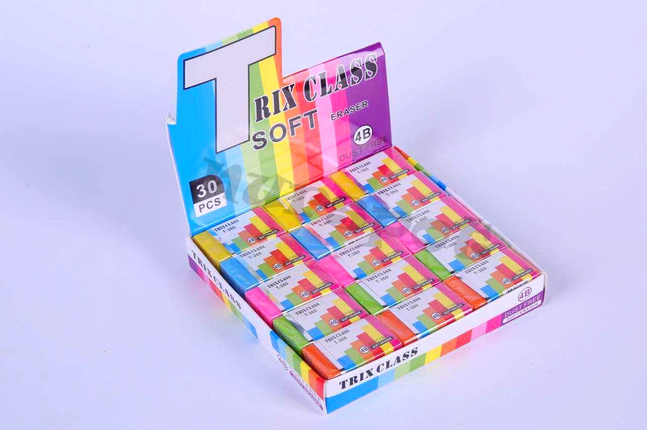 toptan silgi renkli soft 30 lu kaliteli