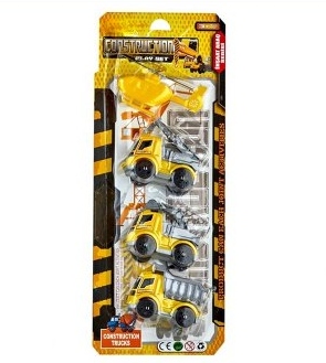 toptan oyuncak 4 lü iş makinesi seti  277