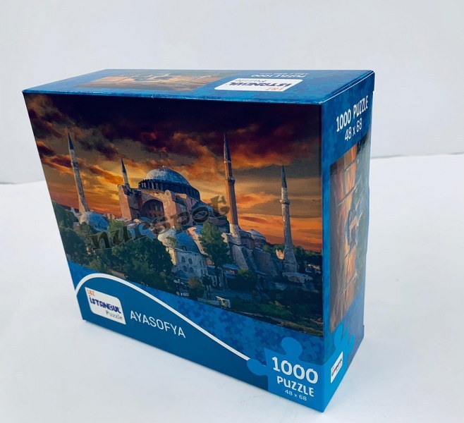 toptan yapboz puzzle 1000 li küçük boy ayasofya model