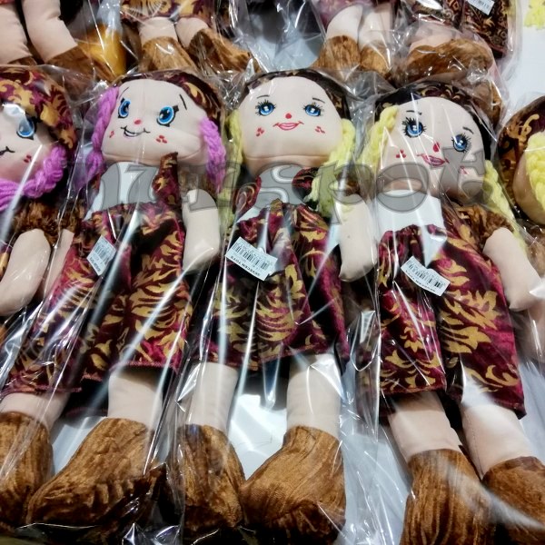 toptan pelüş oyuncak bebek 50 cm yöresel  1150