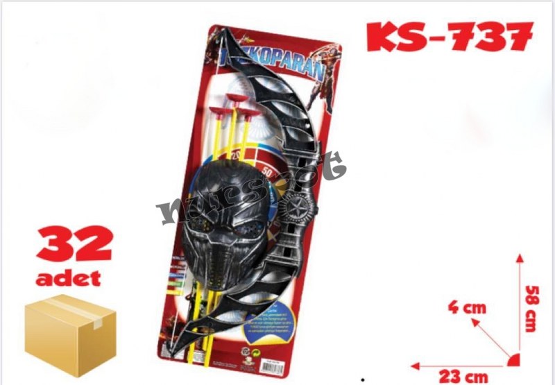 toptan oyuncak ok yay maskeli seti   SP 923