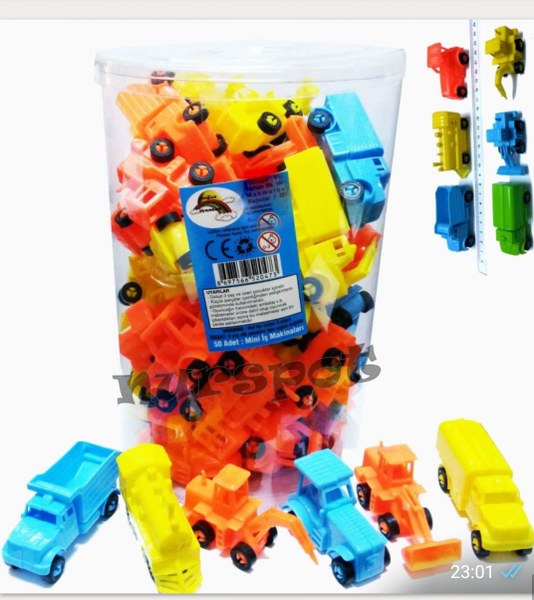 toptan oyuncak iş makineleri küçük boy 047 