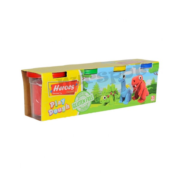 toptan oyun hamuru 4 lü 100 gr.  604