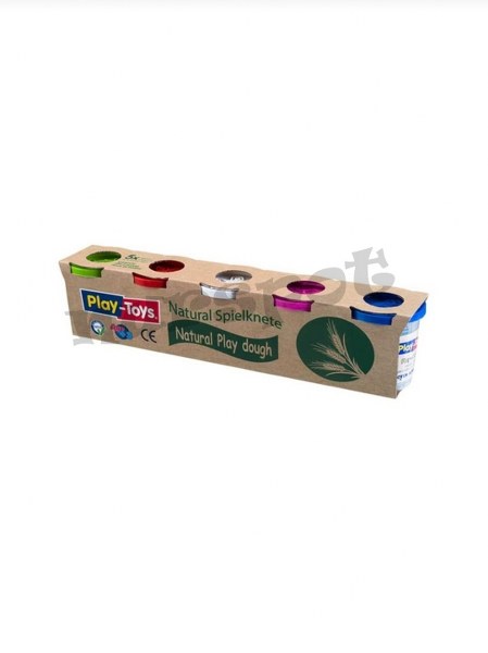 toptan oyun hamuru naturel 5 li 42027