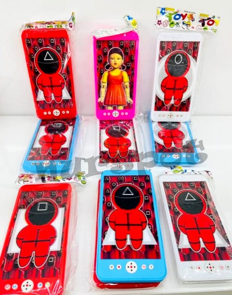 toptan oyuncak telefon squid game 