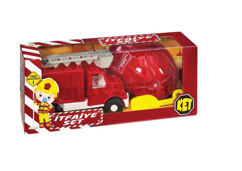 toptan oyuncak itfaiye seti baretli 50 cm    841