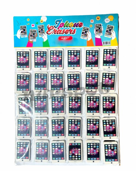toptan silgi iphone 30 lu kartela