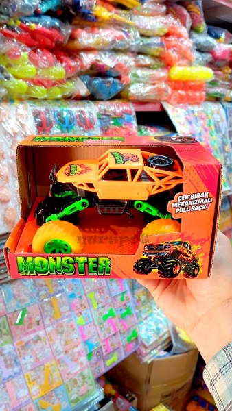 toptan oyuncak monster jeep çek bıral mekanizmalı  1267