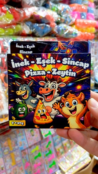 eğlenceli oyun inek eşek sincap pizza zeytin oyunu   4563