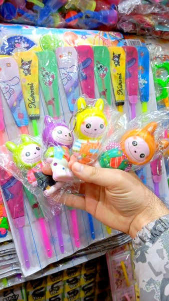 toptan sukuşi squishy labubu anahtarlık 