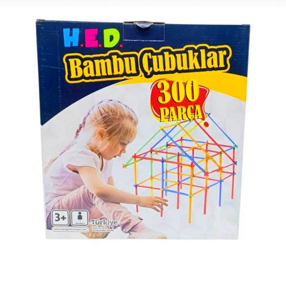 toptan eğitici eğlenceli renkli çubuklar 300 parça  0625