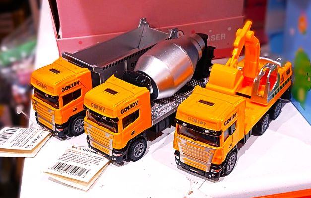 oyuncak iş makineleri metal  5089