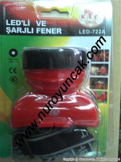kafaya takılan şarzlı ledli fener